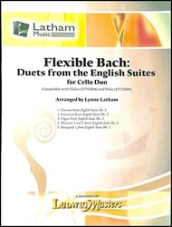 Flexible Bach: Duets from the English Suites Cello Duet cover Thumbnail